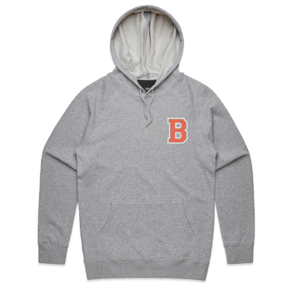 Grey and hotsell orange hoodie