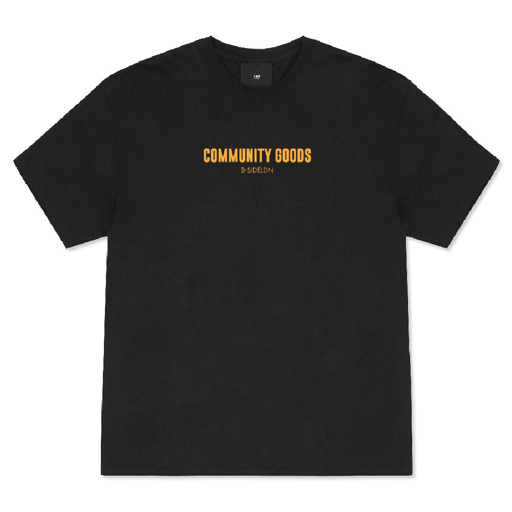 Black Community Goods Vol. 2 T-Shirt - Orange Print