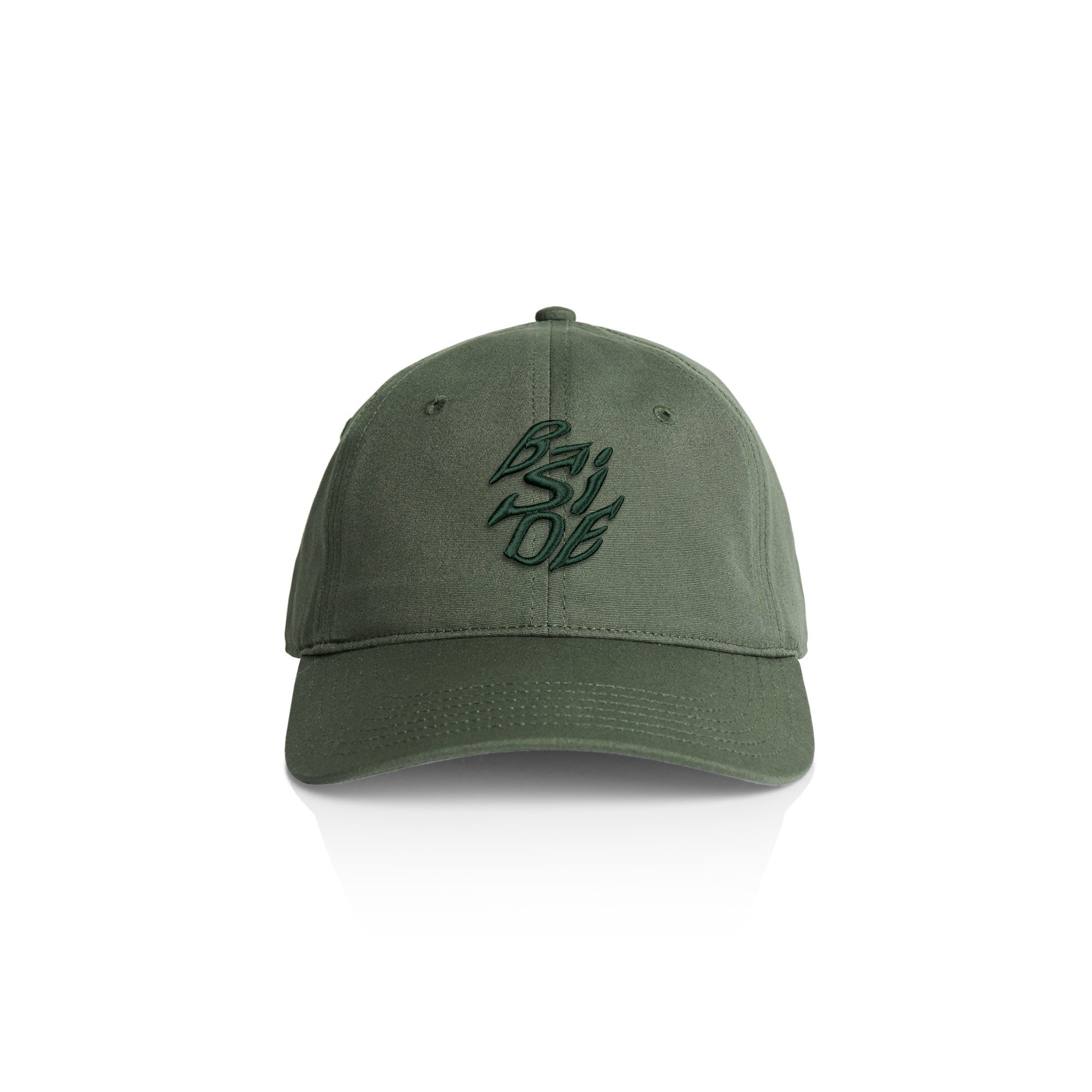 Green Cyrus Trucker Hat - Green Embroidery