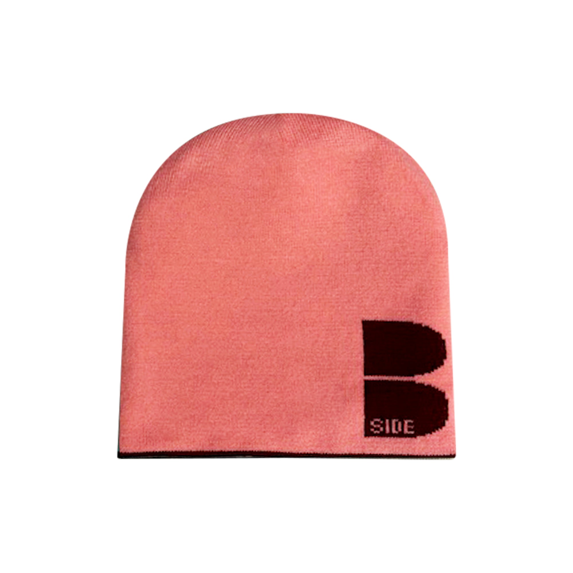 B-side Reversible Graffiti Beanie - Red & Pink