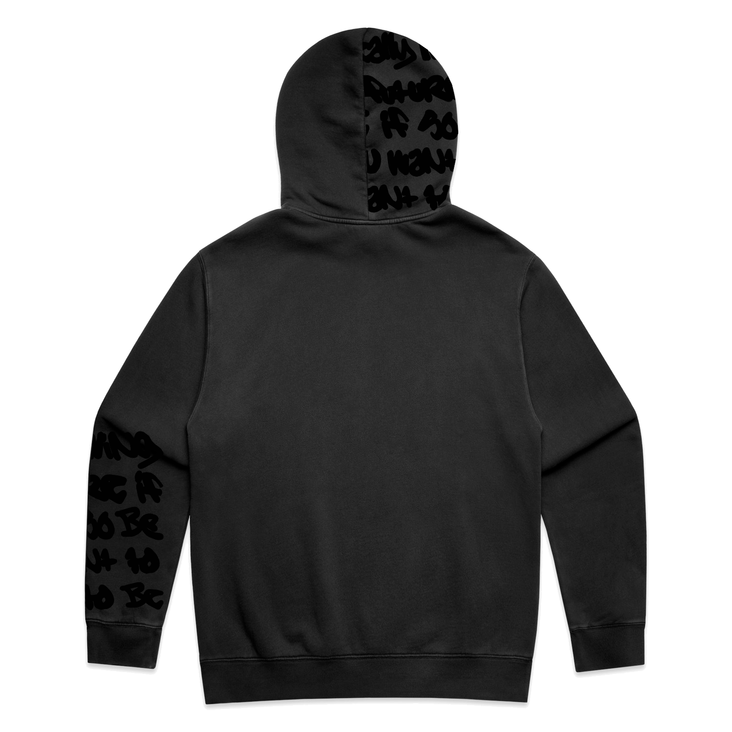 Faded Black Bionic Hoodie