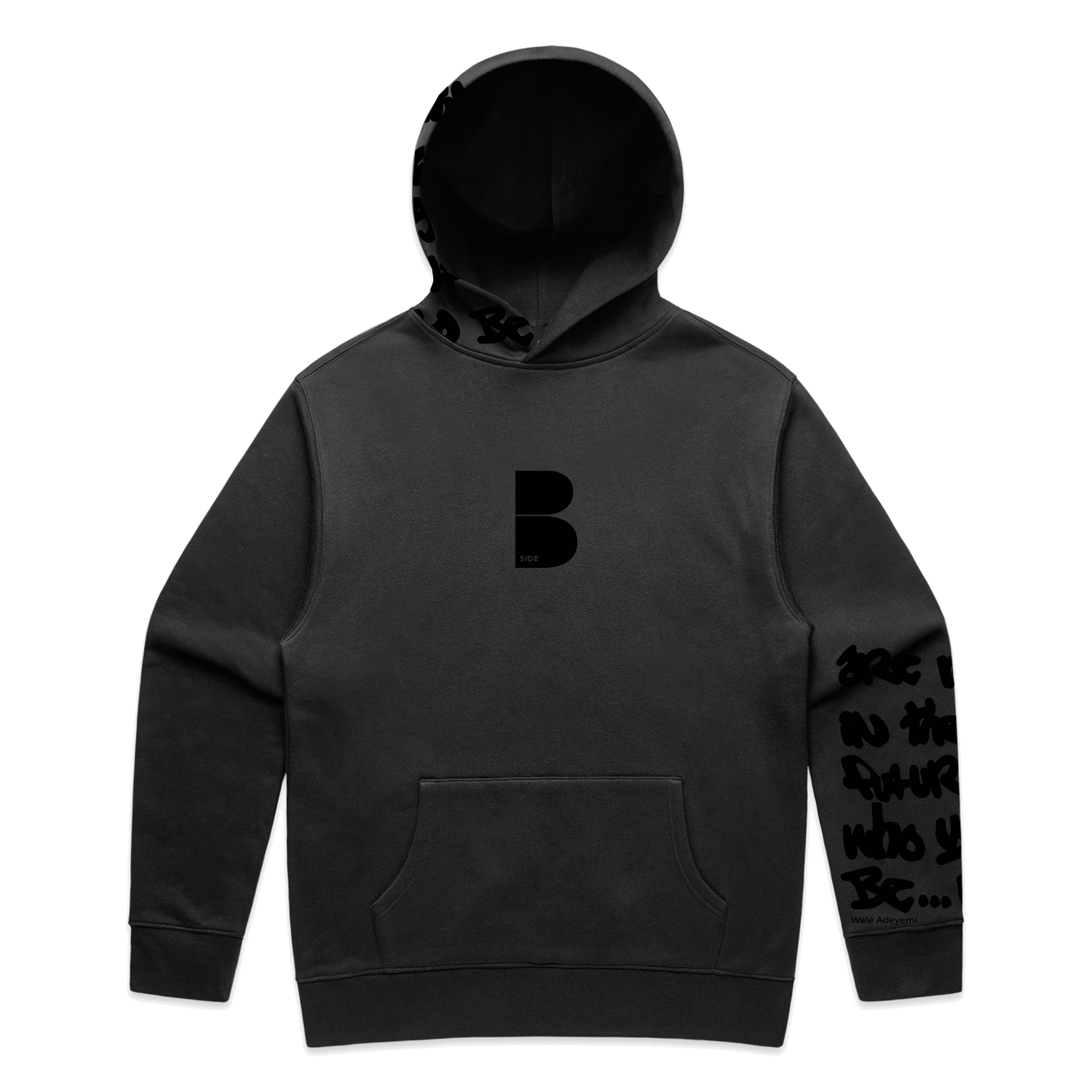 Faded Black Bionic Hoodie