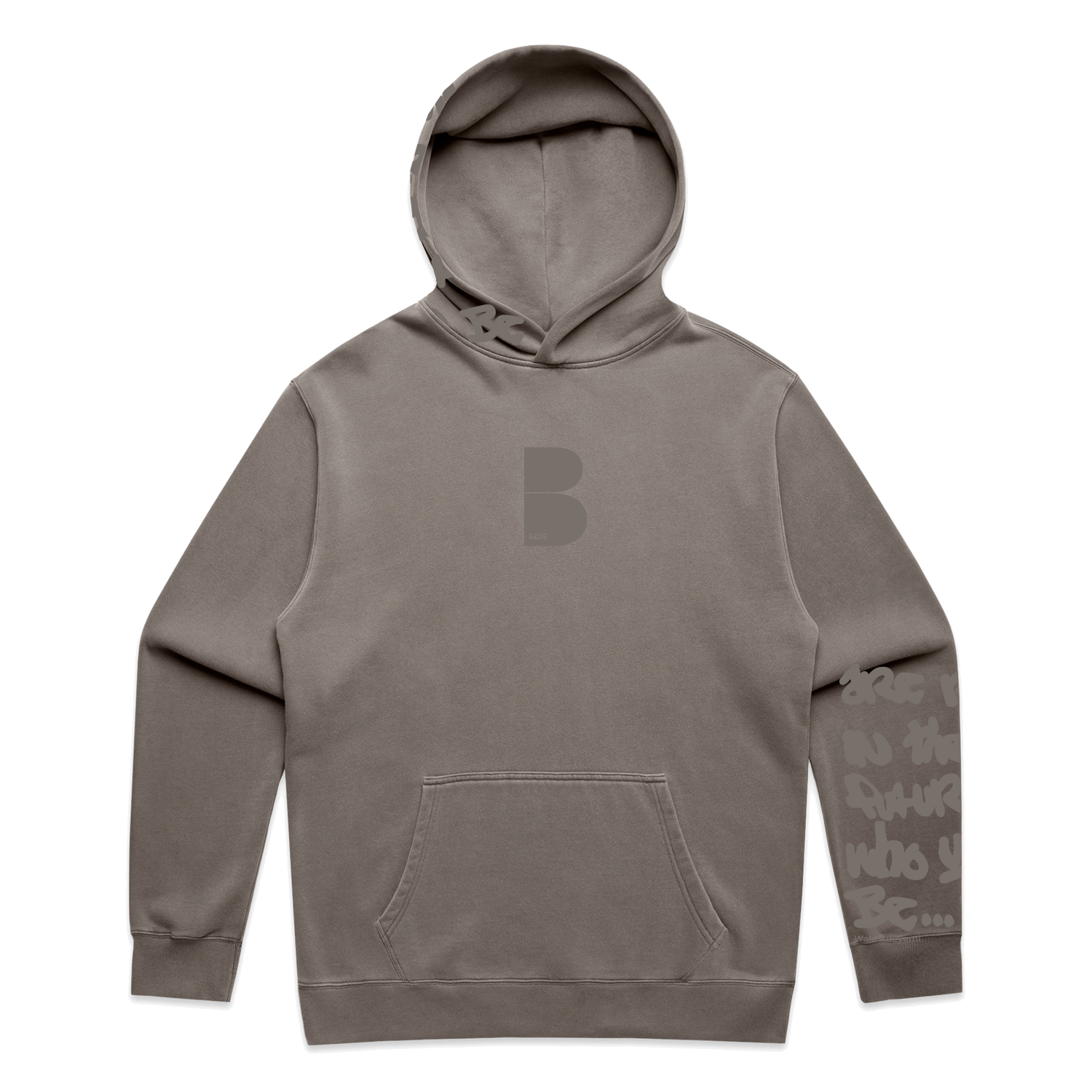 Faded Grey Bionic Hoodie