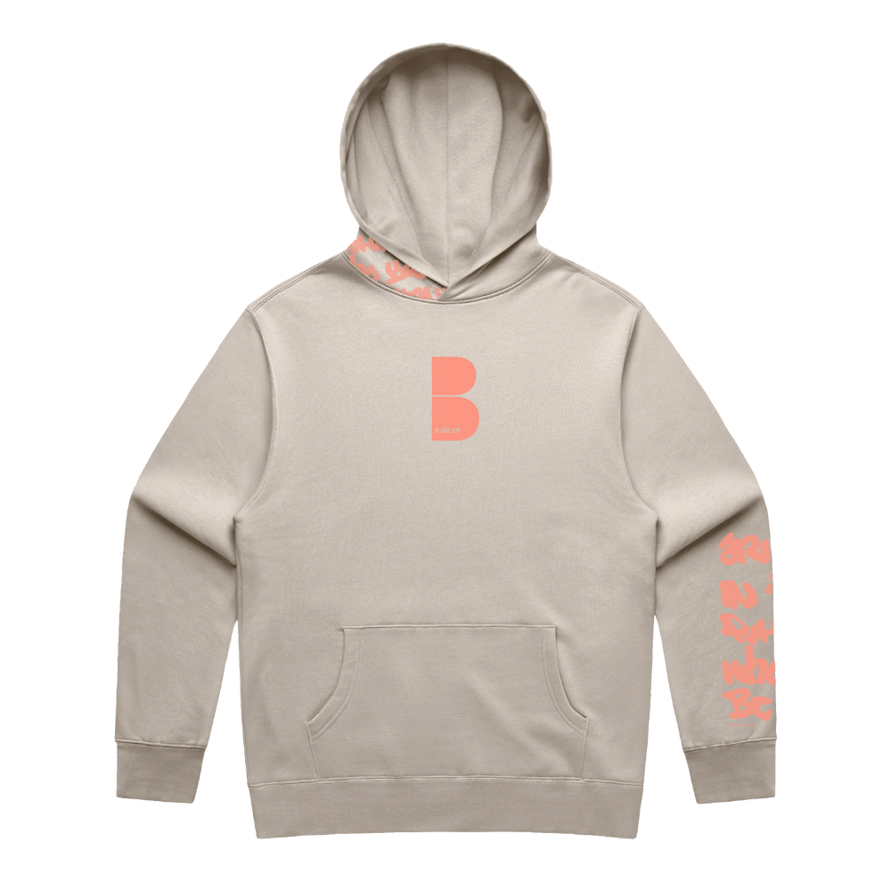 Bone Bionic Hoodie - Clay Print