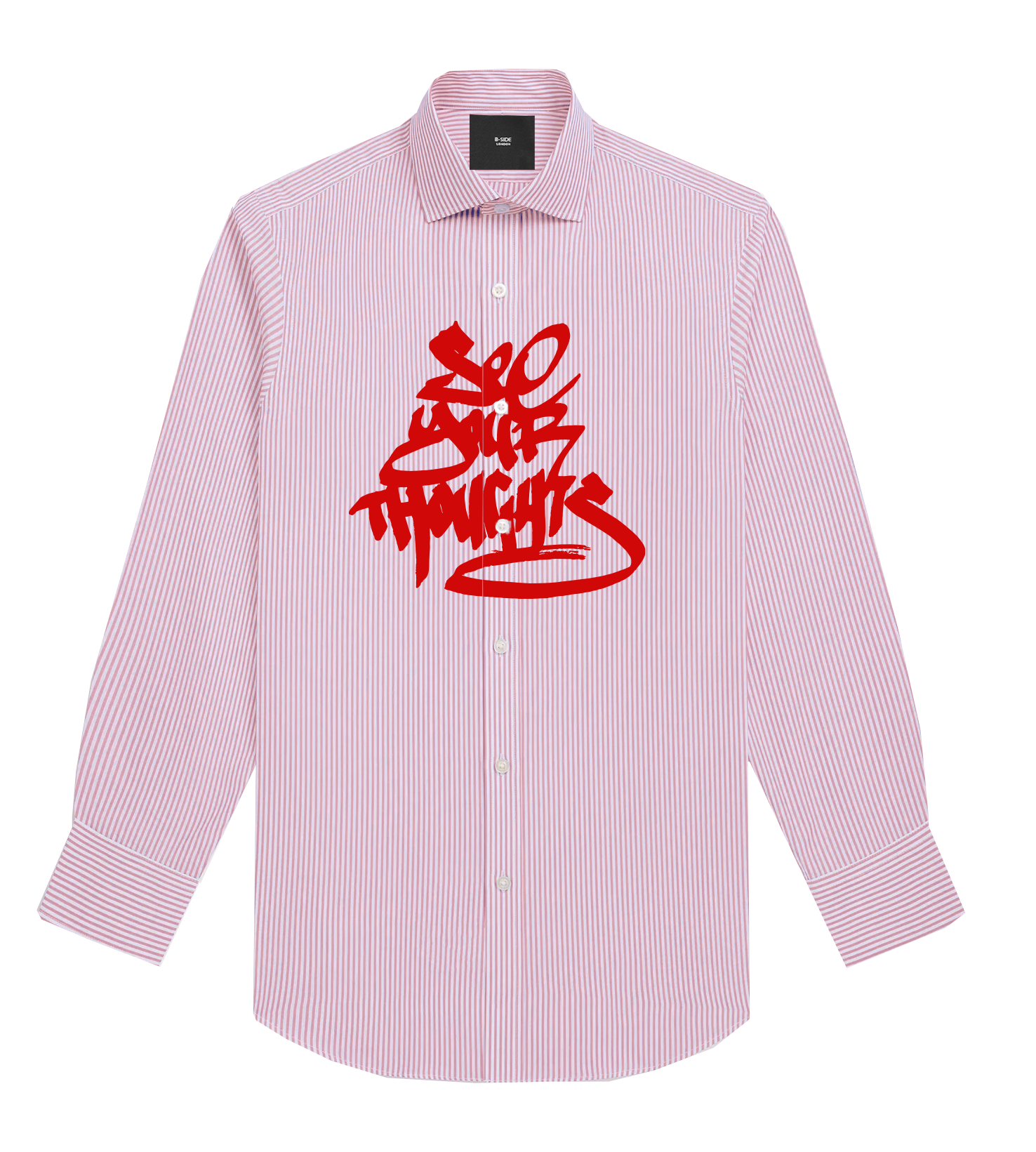 Pink Second Life Shirt Volume 1 - Red Print