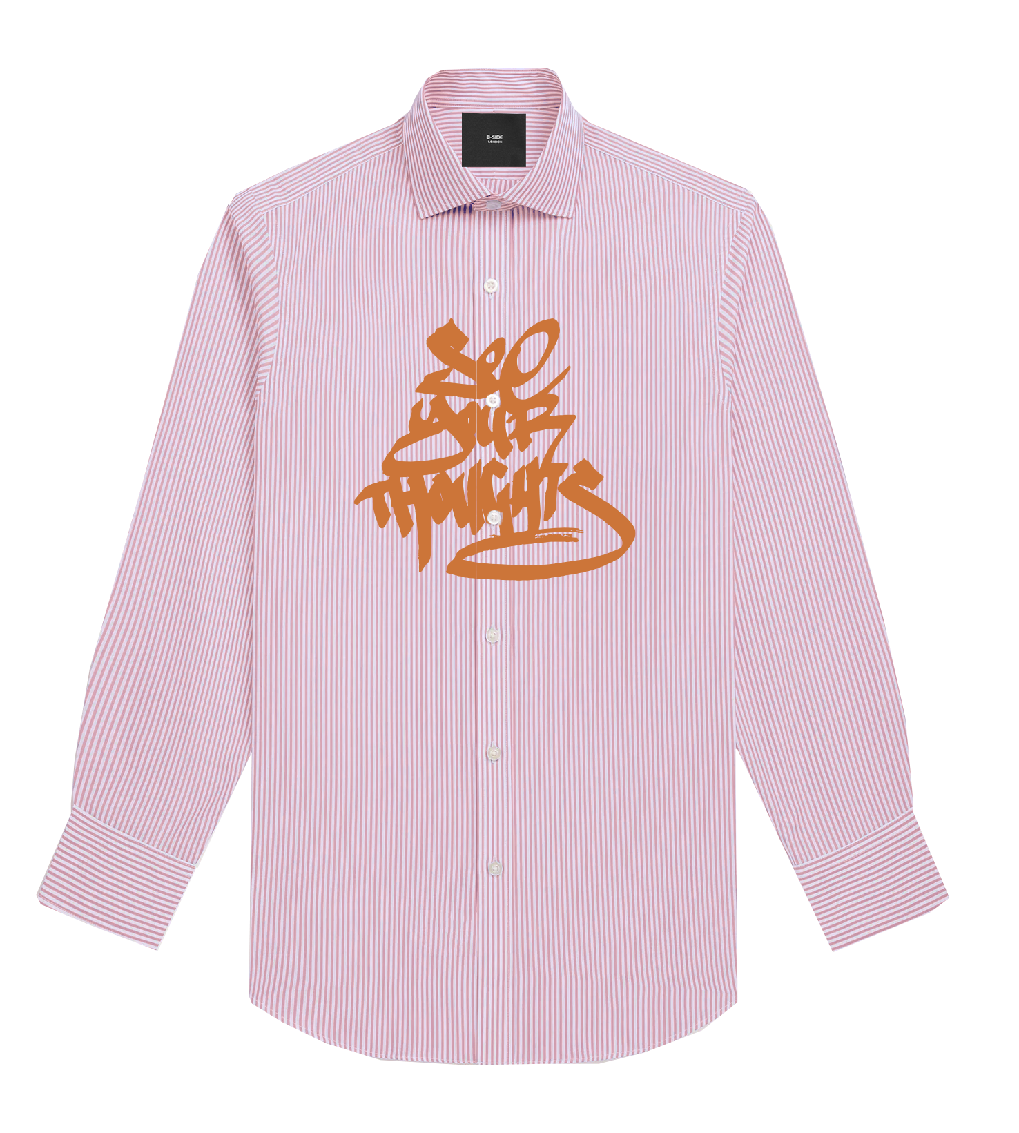Pink Second Life Shirt Volume 1 - Orange Print