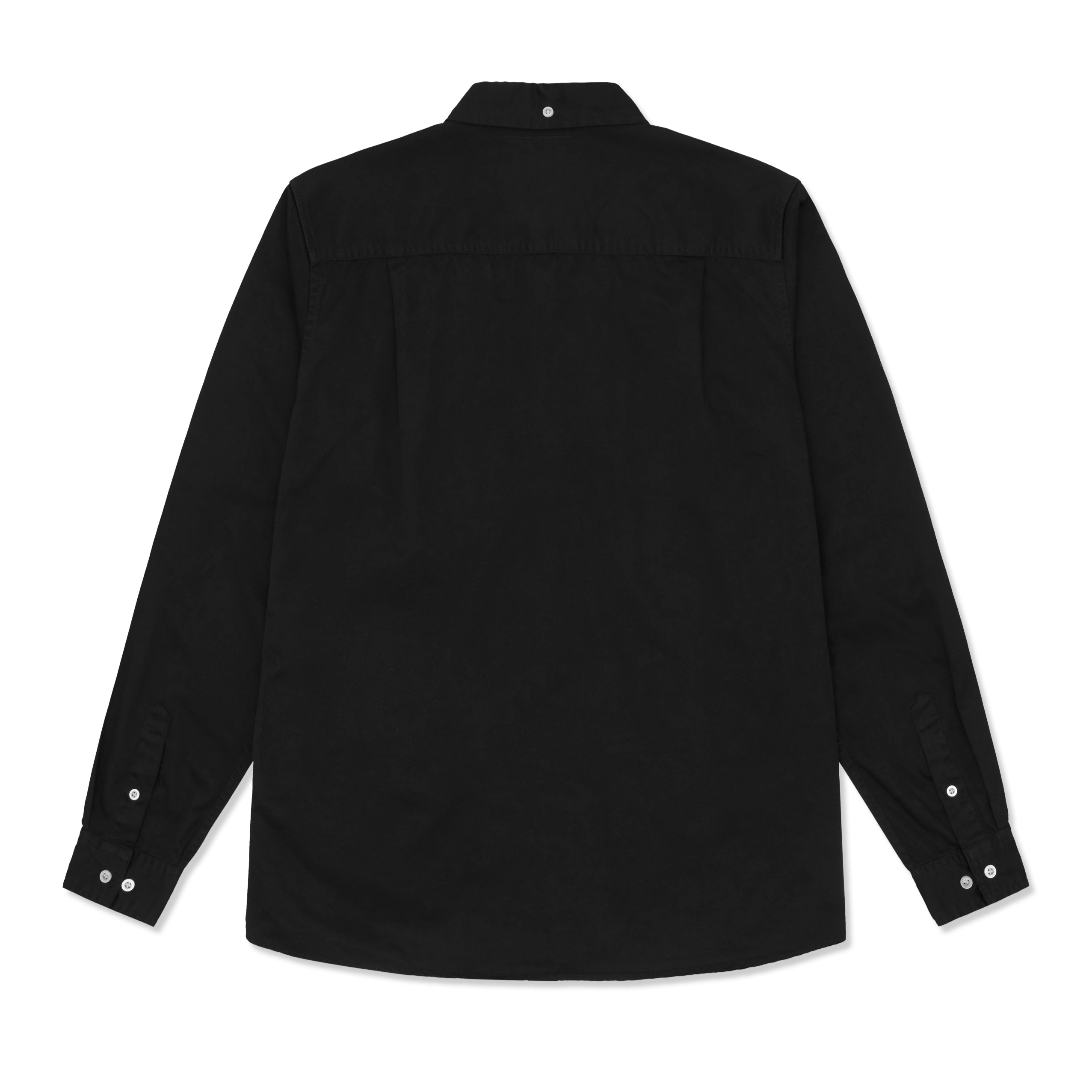 Black Second Life Shirt - White Print