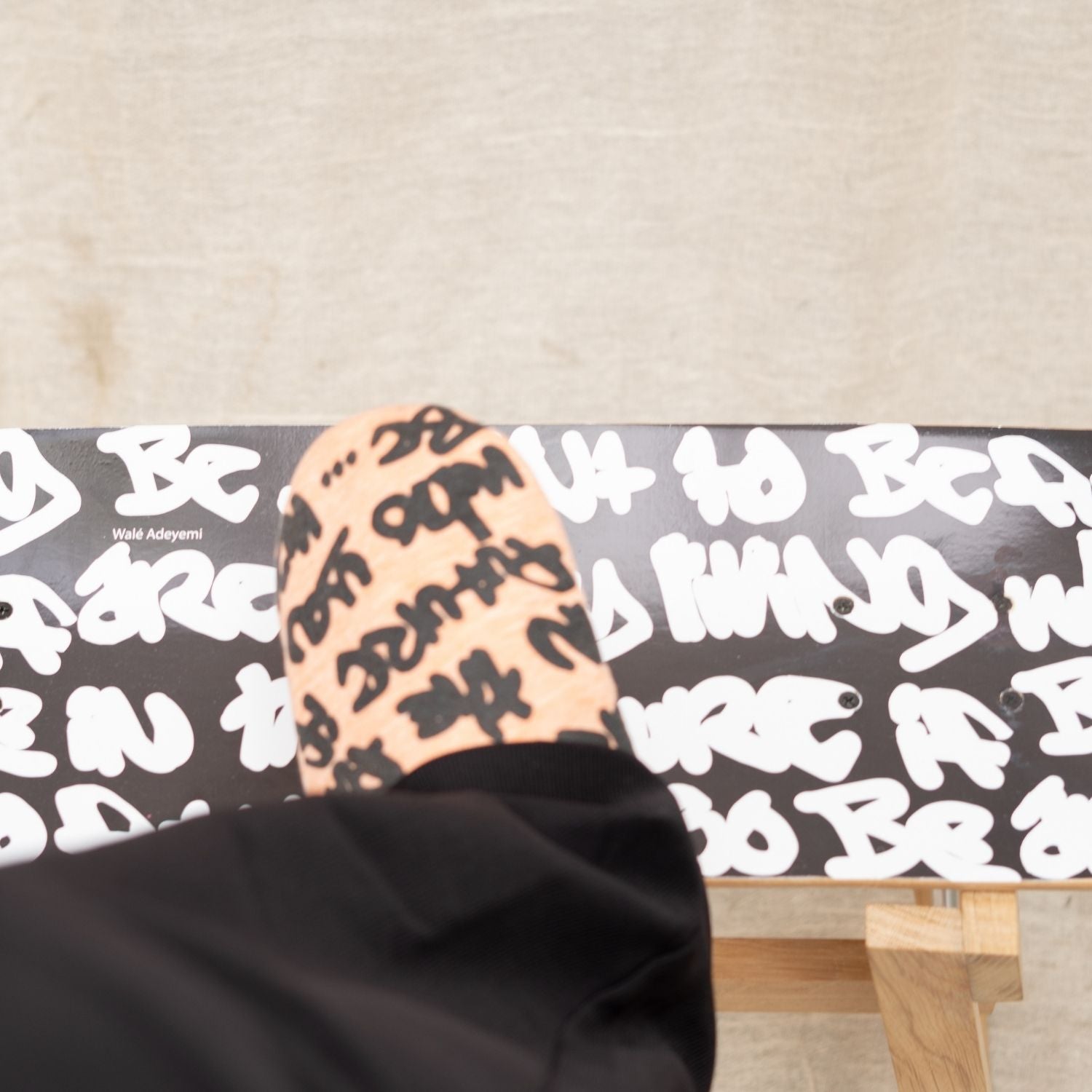 B-Seated Graffiti Deck Table