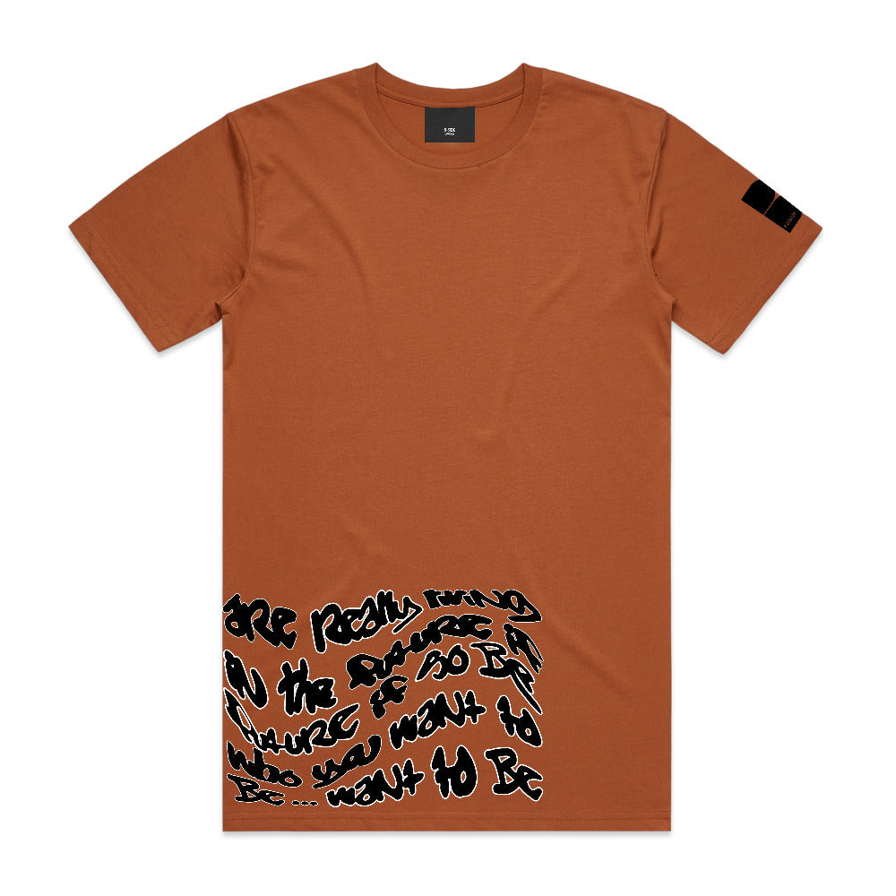 Copper OG Swirl T-Shirt - Black Print