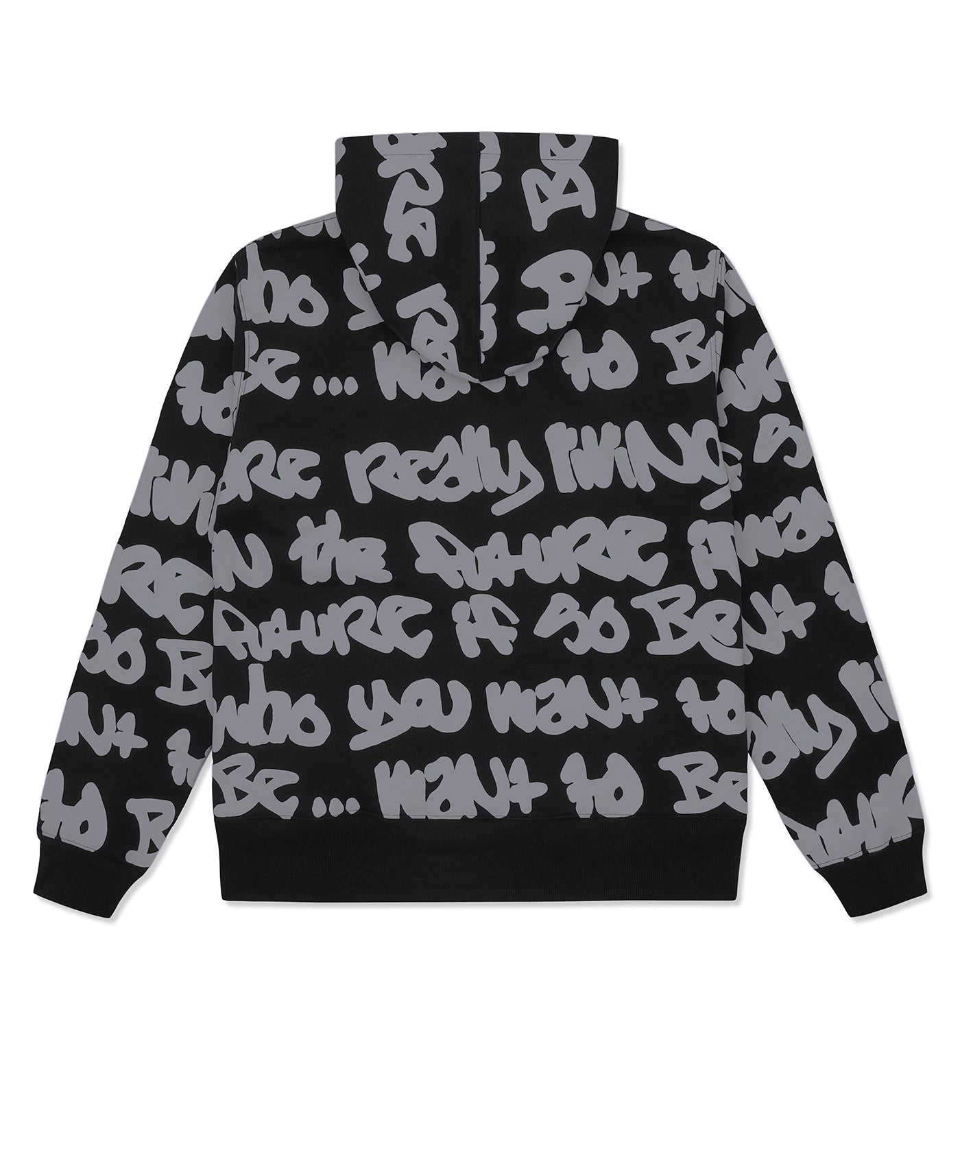Miles Hoodie - Grey Print