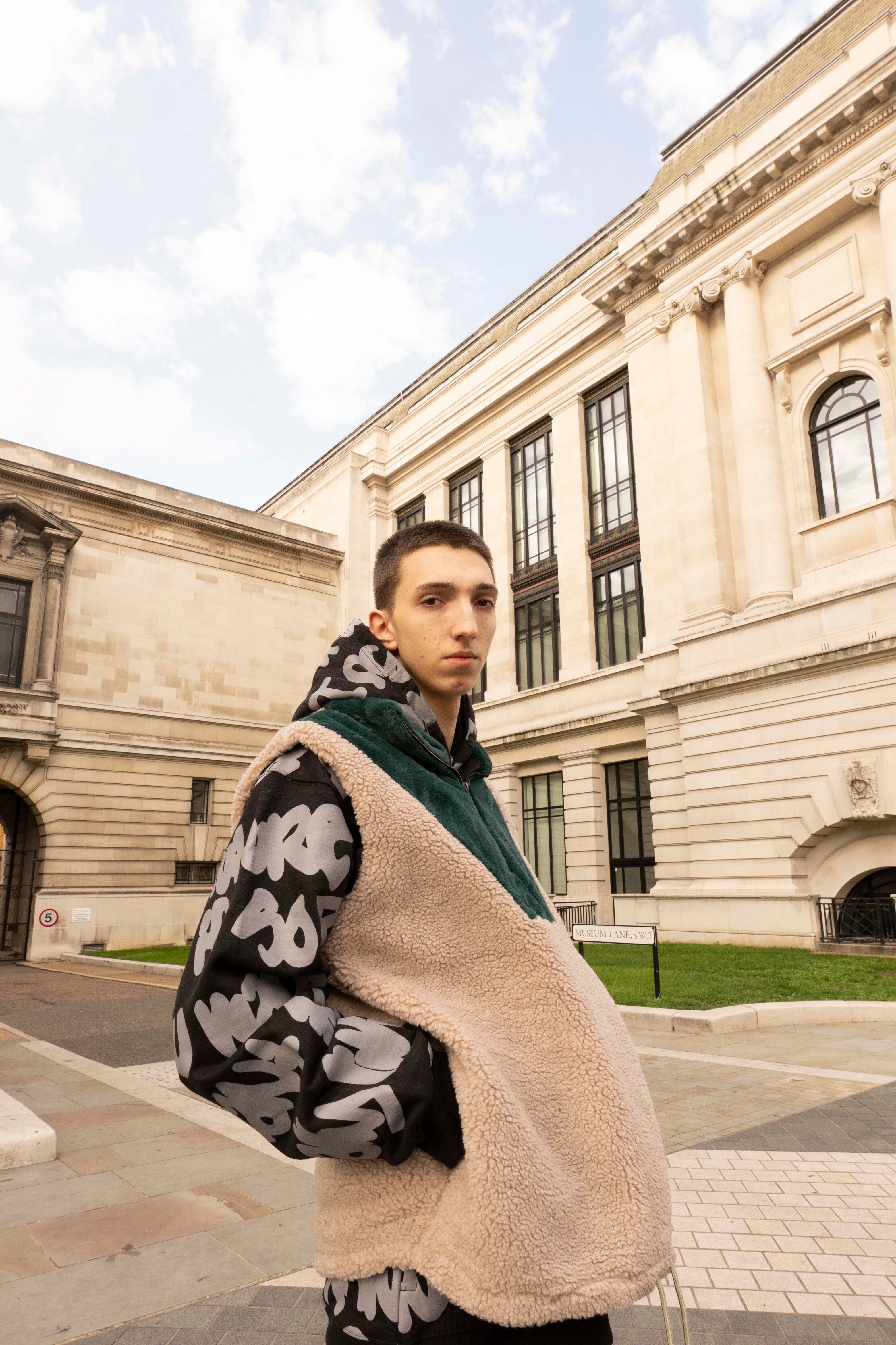 Cooper Pullover - Natural & Green