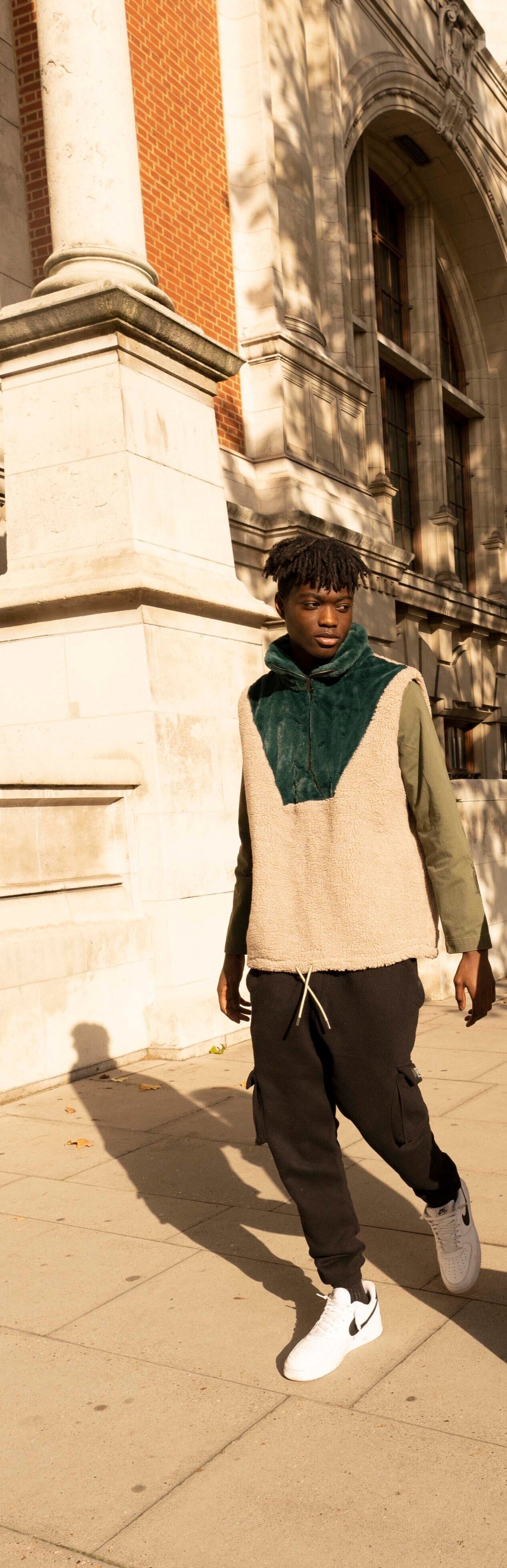 Cooper Pullover - Natural & Green