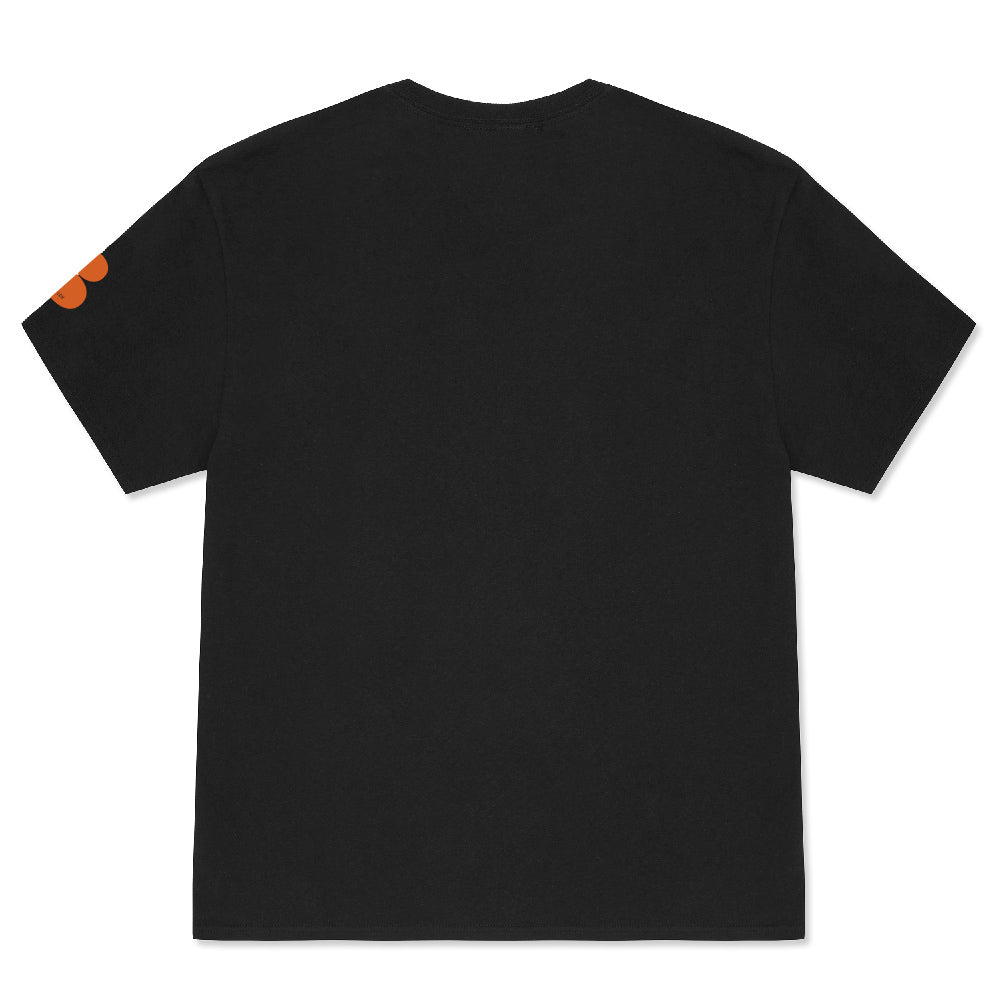 Black OG T-Shirt - Orange Print