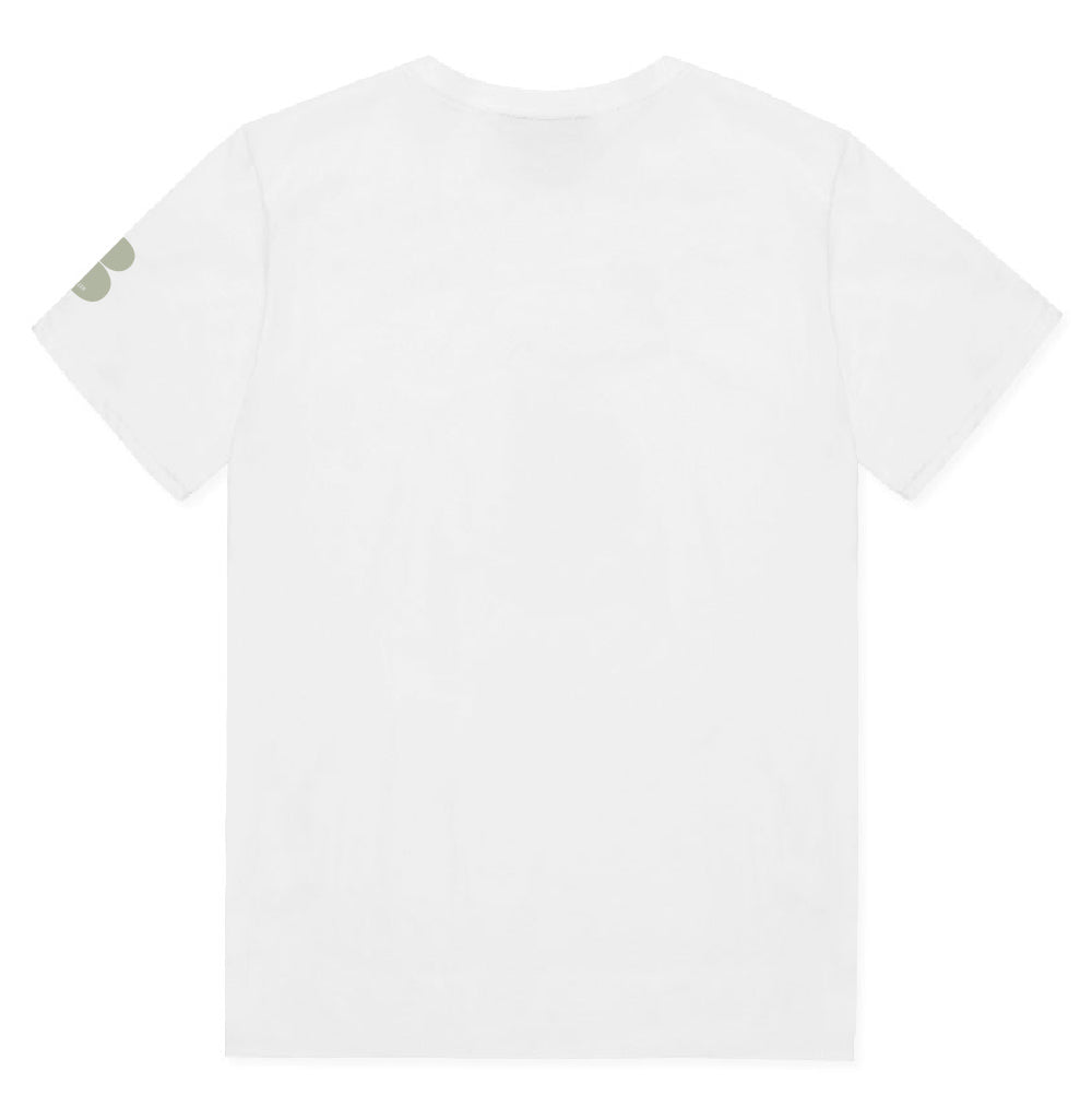 White OG T-Shirt - Grey Print