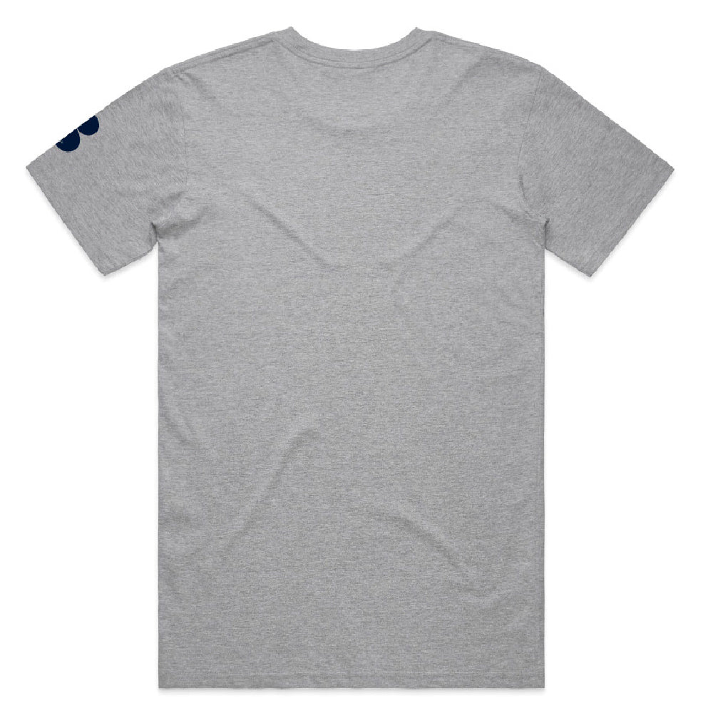 Grey OG T-Shirt - Navy Print