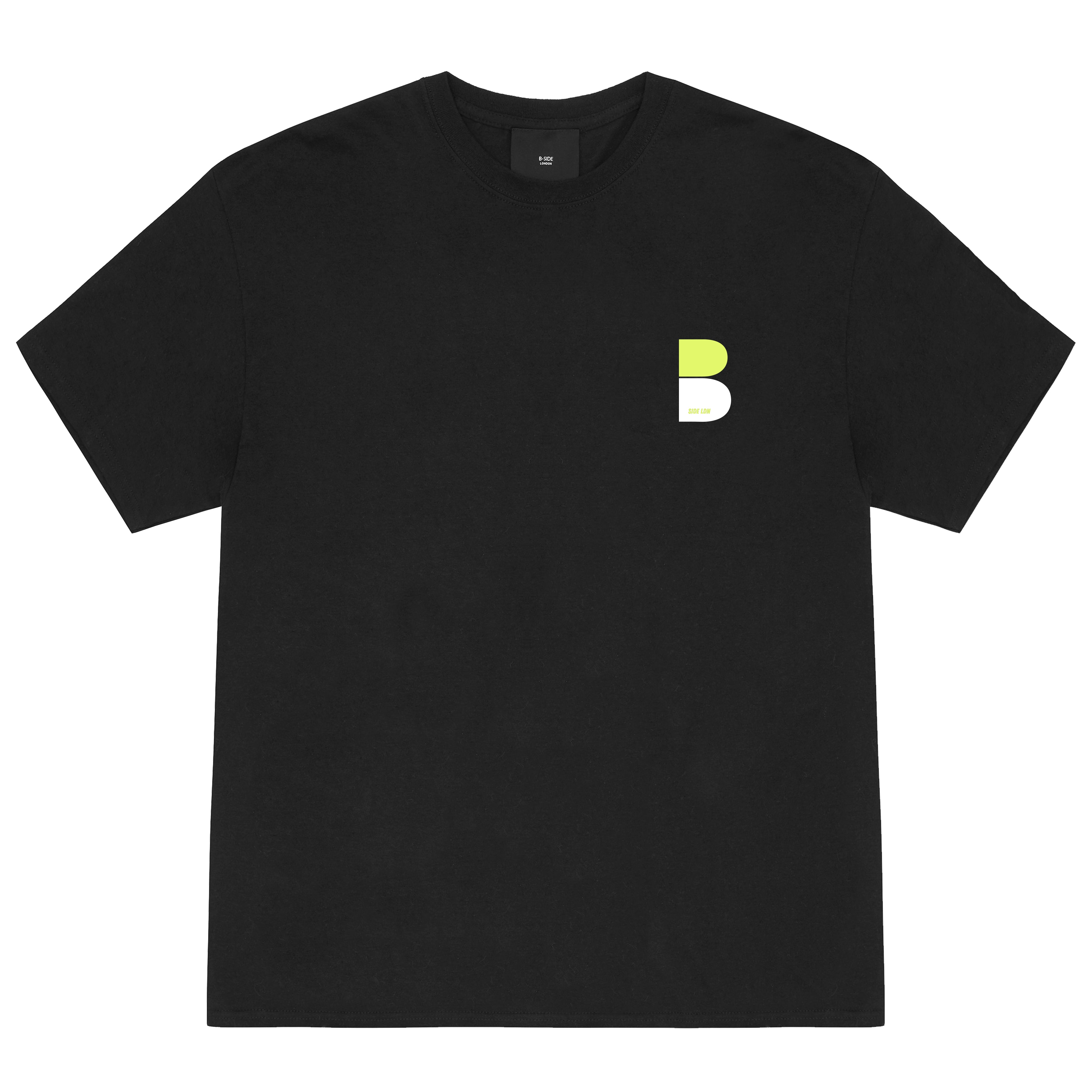 Black Honour T-Shirt - Lime Print