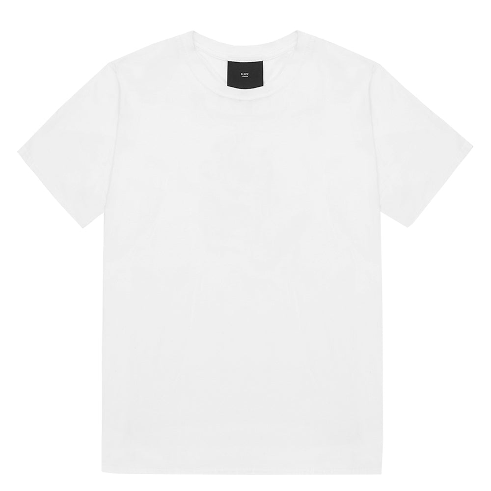 White Move In Silence T-Shirt - Black Print